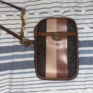 New Michael Kors, brown Crossbody bag